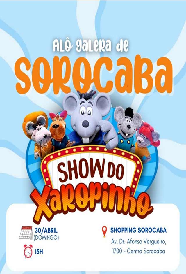 banner do filme Show do Xaropinho 