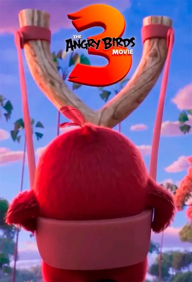 banner do filme The Angry Birds Movie 3