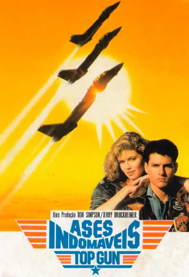 banner do filme Top Gun: Ases Indomáveis - 40º Aniversário