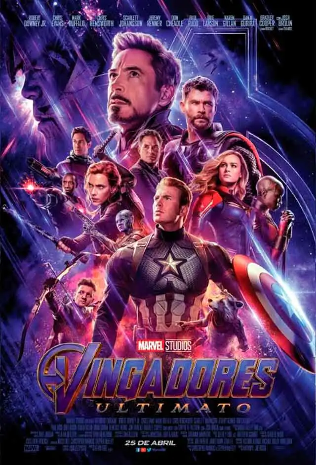 banner do filme Vingadores: Ultimato (Relançamento)