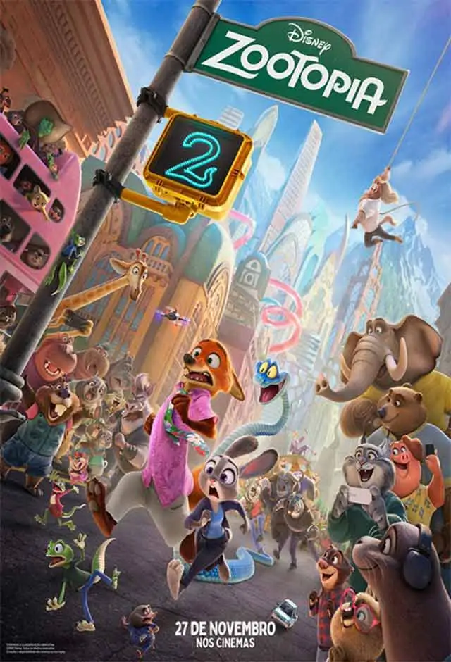 Trailers do filme Zootopia 2 - Ingresso.com