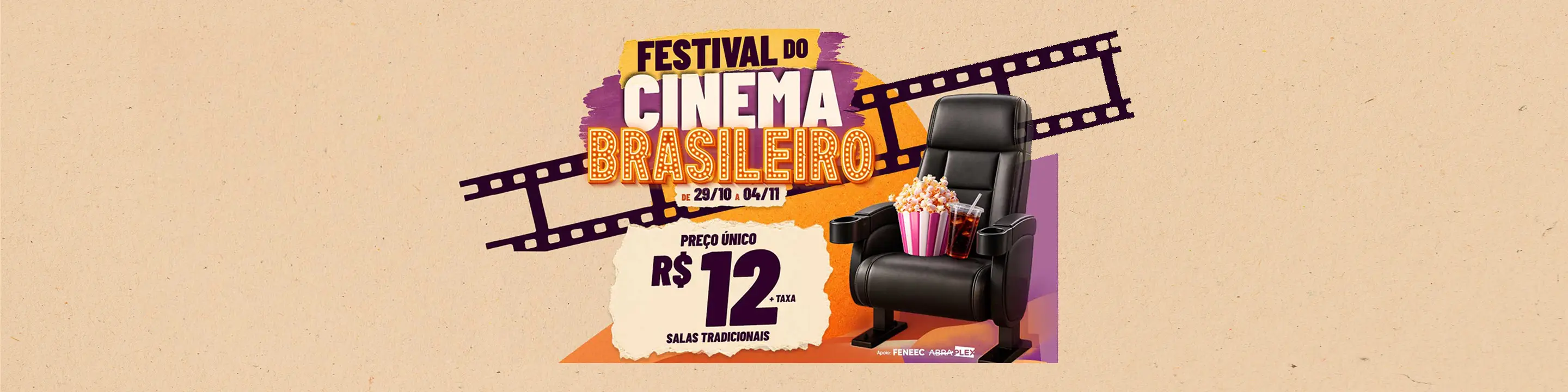 Imagem de capa do evento Festival do Cinema Brasileiro