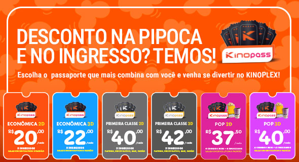 Banner da promoção Kinopass