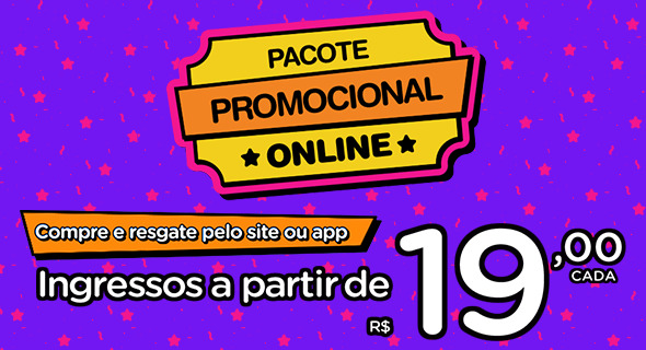 Banner da promoção Pacote Promocional Online Cine Show