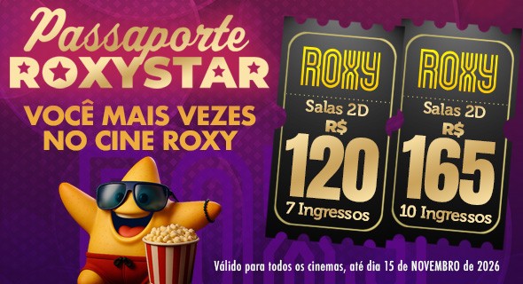Banner da promoção Passaporte ROXYSTAR