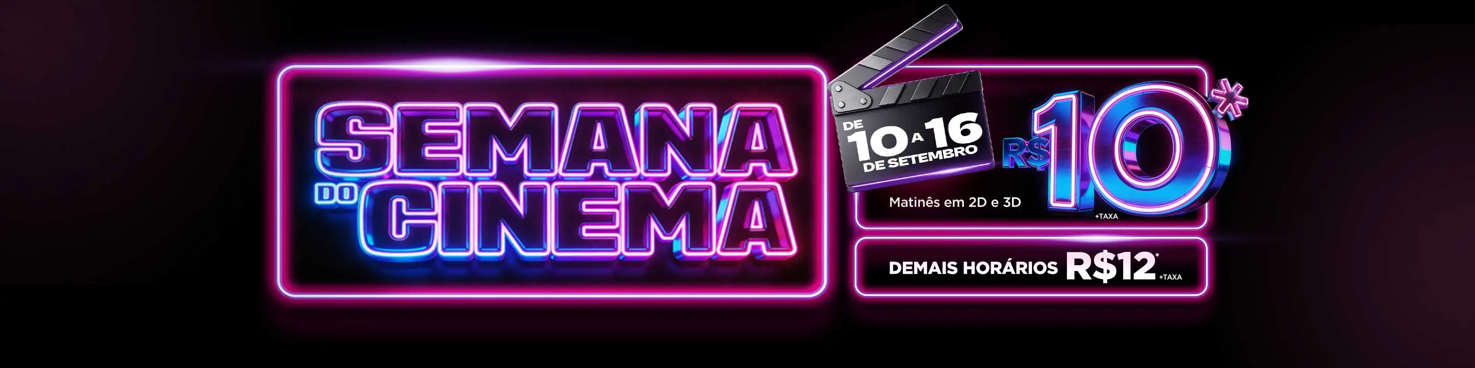 Imagem de capa do evento Semana do Cinema 2026