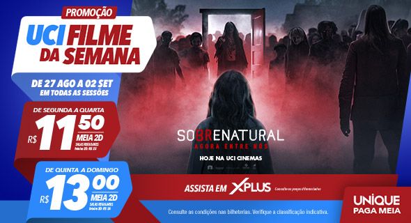 Banner da promoção UCI Filme da Semana