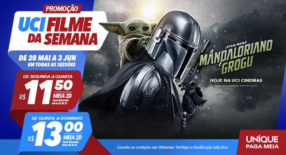 Banner da promoção UCI Filme da Semana