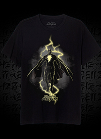 Imagem Camiseta Unissex Adão Negro Logo