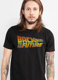Imagem Camiseta De Volta para o Futuro Logo
