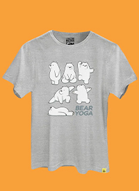 Imagem Camiseta Ursos Sem Curso Yoga