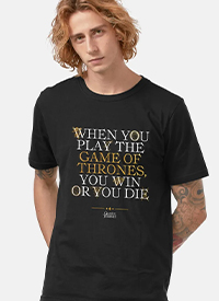 Imagem Camiseta Game of Thrones You Win or You Die