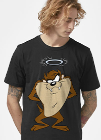 Imagem Camiseta Taz Bom e Mau Humor