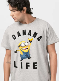 Imagem Camiseta Minions Banana Life