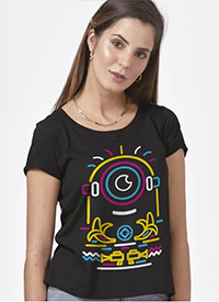 Imagem Camiseta Minions Neon