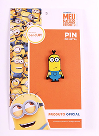 Imagem Pin de Metal Minions Kevin