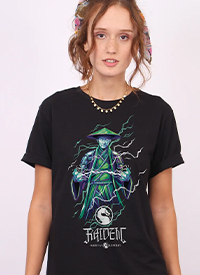 Imagem T-shirt Mortal Kombat Raiden
