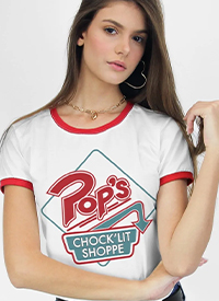 Imagem Camiseta Ringer Riverdale Pop's